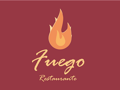 Daily Logo Challenge 10/50: Fuego/Flame logo branding dailylogochallenge design illustration illustrator logo ux