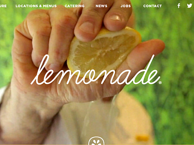 Lemonade LA + Metronome3 branding identity design web design