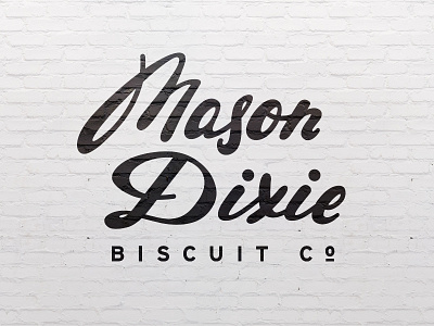 Mason Dixie Biscuit Co. Logo biscuits chicken drive thru fast casual food maryland mason dixie nyc qsr restaurant simmer