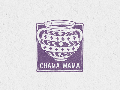 Chama Bowl bowl chama food georgian illustration mama millennial restaurant texture