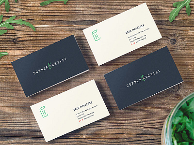 Salad Vending Business Cards