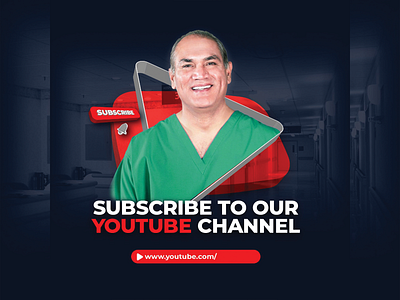 Youtube subscribe post for a client