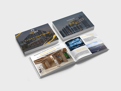 Booklet design booklet branding brochure building catalog catalogue corporate highrise office plaza realestate residential shop