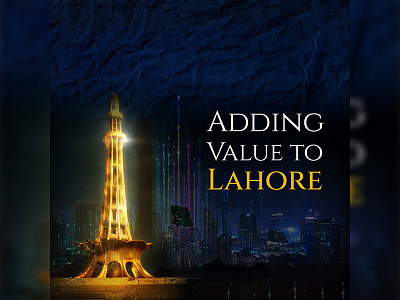 Lahore smart city Post branding corporate design graphic design highrise logo realestate