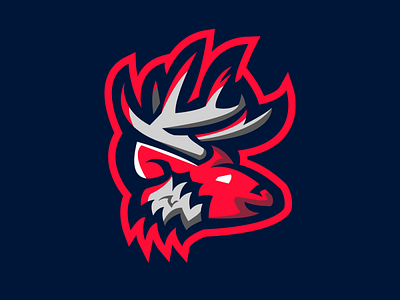 Deer Mascot Icon