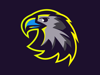 Eagle Mascot Icon branding design flat icon illustrator logo mascot mascot character mascot logo vector