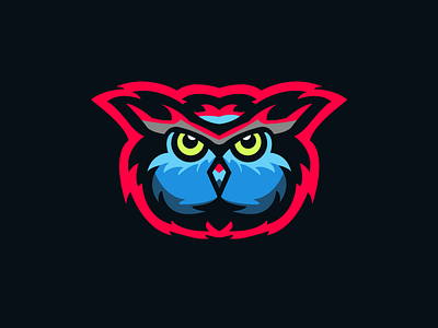 Owl Mascot Icon