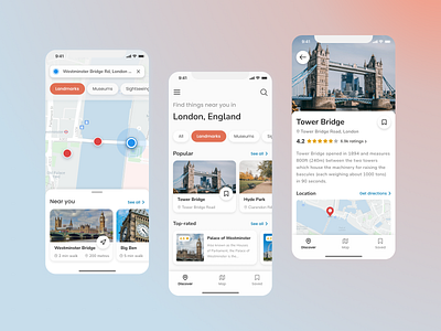 Sightseeing App Concept