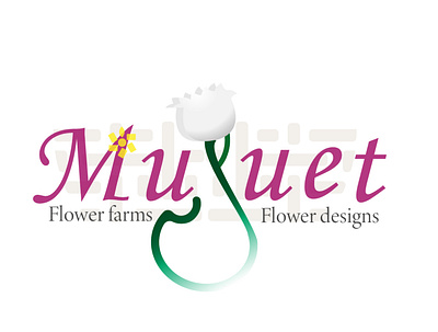 Mugget flower shop @explore @logo @logodesign @logodesigners