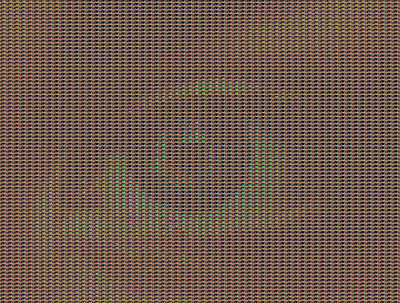 Two Metters Away - Ref. Eye 01 optical art optical illusion pattern pixel pixelart pointillism rytm