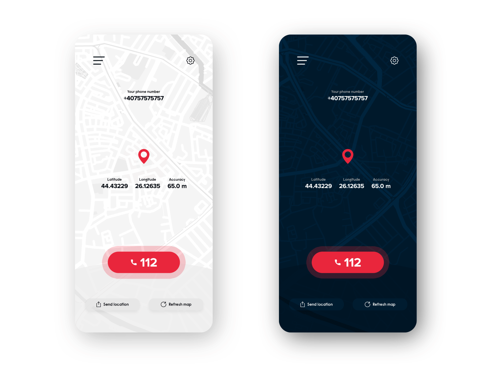 112 Emergency Call - App Redesign