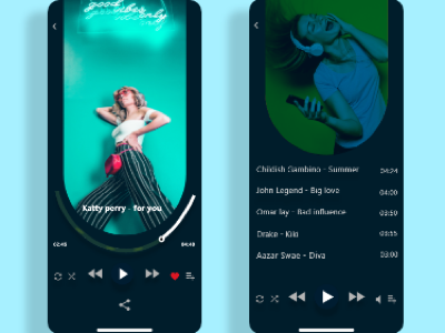 Music player app