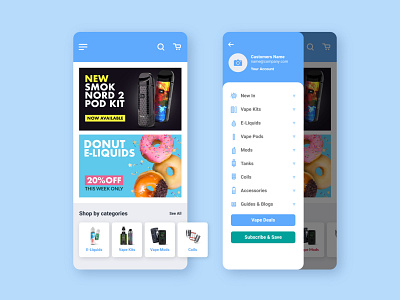 eCommerce UI Design