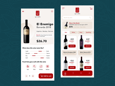 Mobile Design - Wine design graphic design mobile ui web design website wine