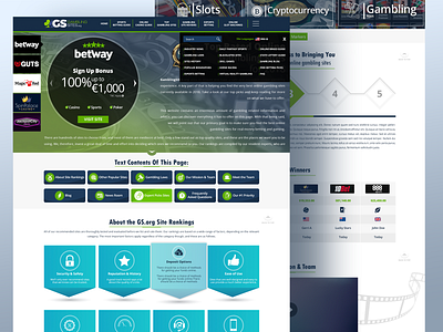 Web Design Gambling Sites