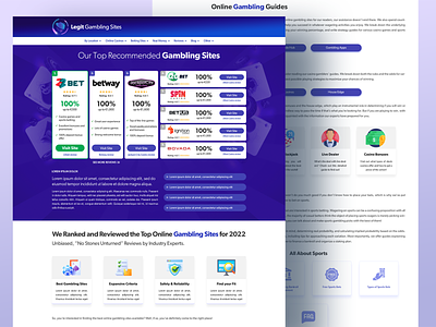 Web Design Legit Gambling Sites design gambling sites graphic design ui web design website