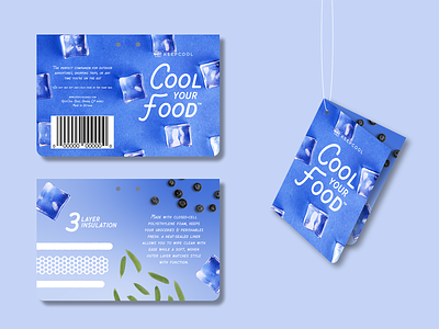 Cool Your Food Tag art direction branding copywriting graphic design packaging