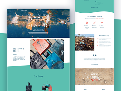 Out of the Ocean Website art direction graphic design illustration logo ui ux web design web development webflow