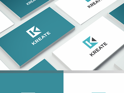 KREATE app art branding design flat icon logo minimal ux website