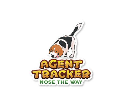 Agent Tracker apparel art design illustration logo sticker vector