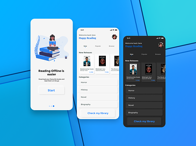 Book Shopping App Concept android animation app book cover books bookshelf bookshop bookstore branding design illustration library neomorphism neuomorphism reading reading app ui ux