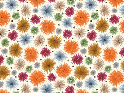 Screen Shot 2021 05 10 at 1 39 21 PM floral floral pattern hand drawn pattern surface design surface pattern design