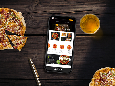 PIZZA SUPREME phone pizza