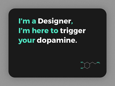 Dopamine sticker sticker