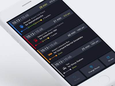 Tokyo commuter app app ui commuting ios japan tokyo