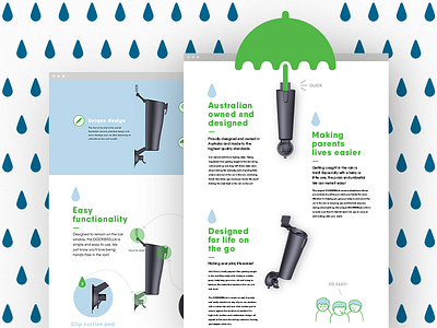 Doorbrella Product Site animation design illustration interactive product web design website