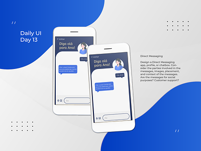 Day 13 - Daily Ui app chatbot dailyui ui ux