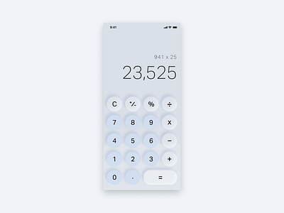 Daily UI Design Challenge calculator ui dailyuichallenge design figmadesign ui ux