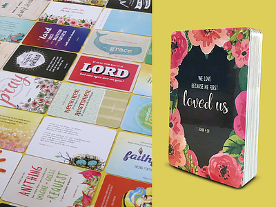 the Hope Deck christian graphic design inspirational quotes jesus postcards