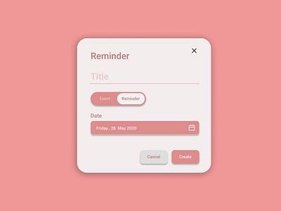 Modal #dailyui