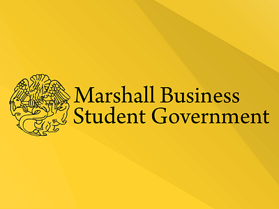 Logo for Marshall Business Student Government