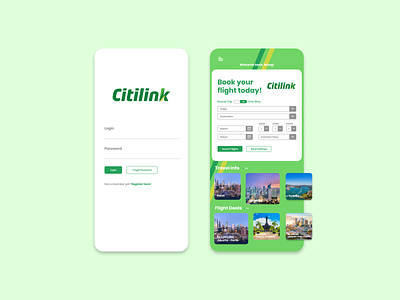 Citilink UI Design app app design dribble dribble best shot dribble shot ui ui design ui ux design uiux ux ux design