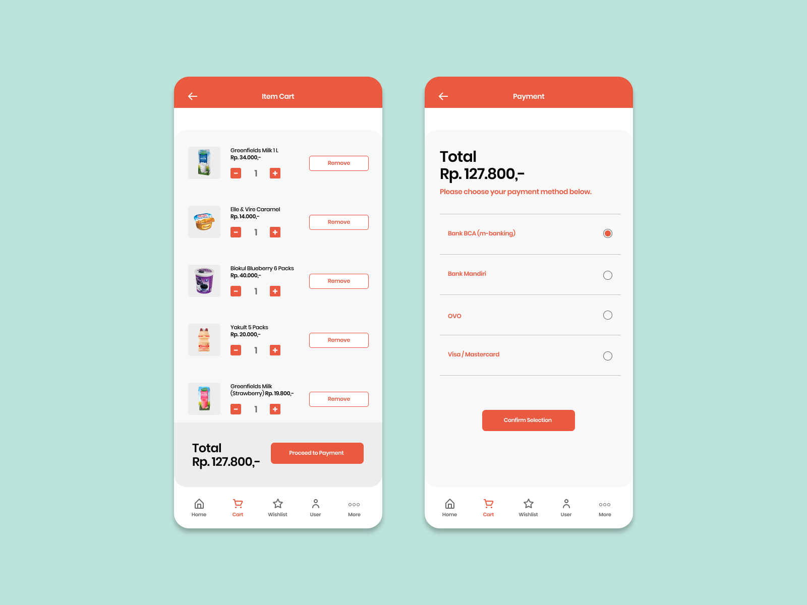 Farmers Market Indonesia UI Design by King To Anson Wong on Dribbble