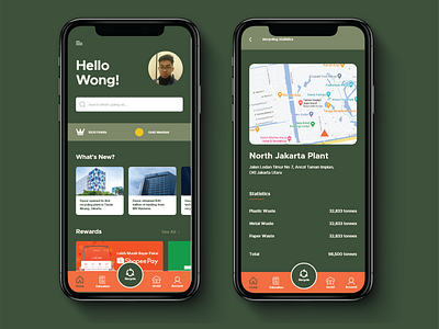Daoor - Recycling UI App app design branding design ui ui design