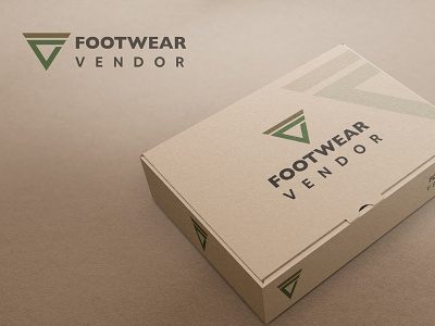 Footwear Vendor Box 3d Mockup 3d box branding creative creative design design logo design mockup