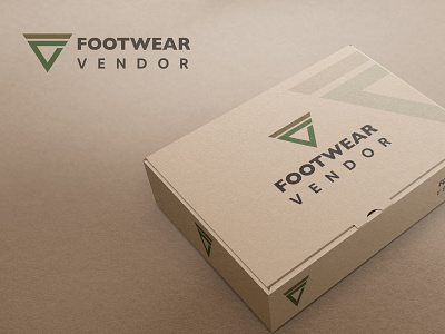 Footwear Vendor Box 3d Mockup