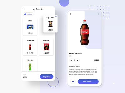 Grocery Delivery App Concept