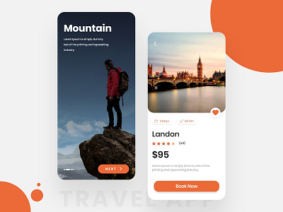 Travel App Design Concept