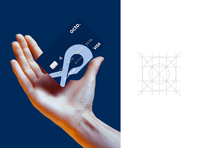 Octo Fintech Branding branding concept credit design digital card eight endless fintech icon identity infinity logo money octo simple ui visa