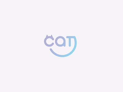 Cat Icon animal cat cute design icon logo mark minimal neat simple