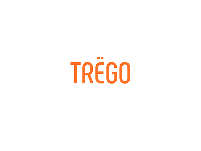 TREGO Energy Snack Bar chocolate design energy icon logo natural package plus snack treat typography wheat