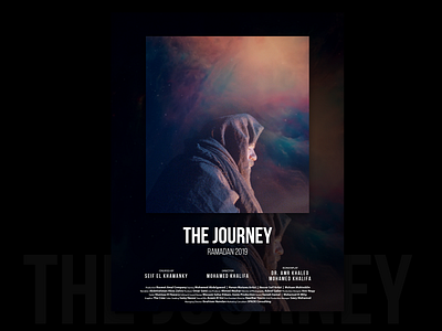 The Journey Poster abstract branding design director journey poster ramadan short movie