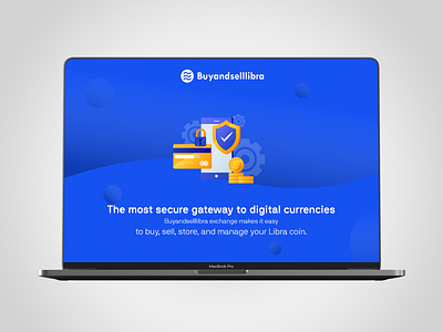 Web Landing page design for Buyandselllibra