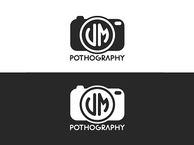 VM Photography bnw logo photo photographer photography vm