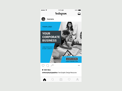 Instagram Ads Post Design ad banner design ads design