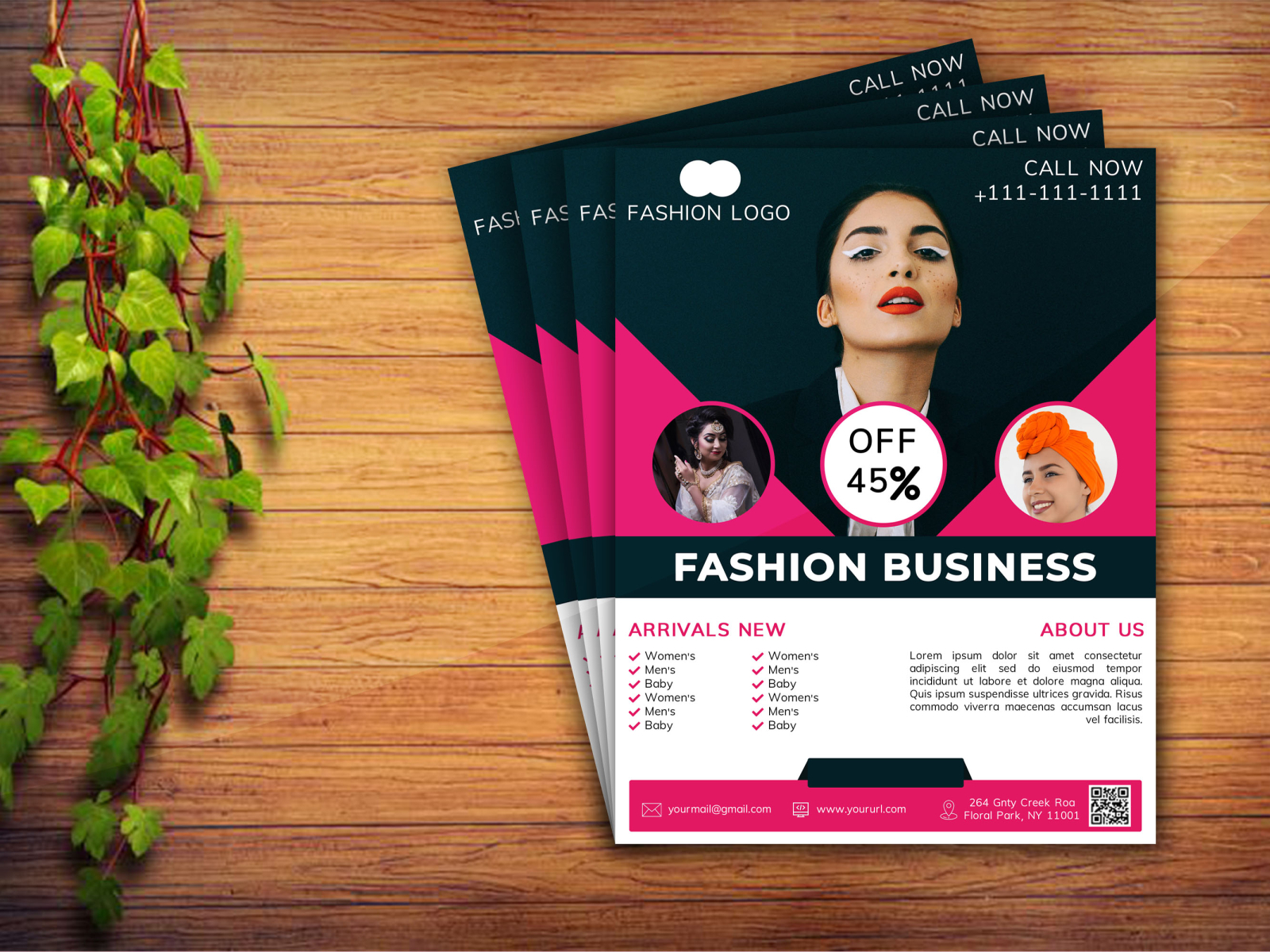 Fashion Flyer Design by Md Serazul Islam on Dribbble